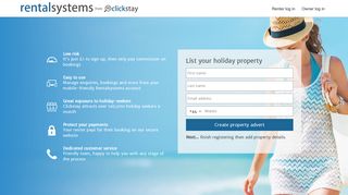 Rentalsystems: Property management and online booking system