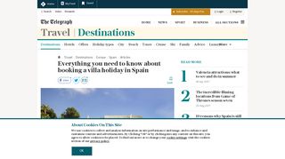Spain summer holidays guide: villas and self-catering - Telegraph