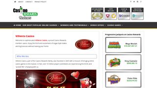 Villento Casino | $1000 Bonus | Casino Rewards