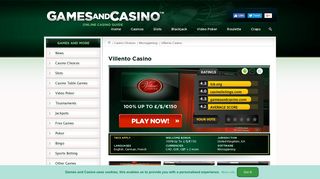 Villento Casino - Games and Casino