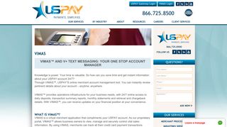 USPAY Group - Merchant and Credit Card Processing Services - VIMAS