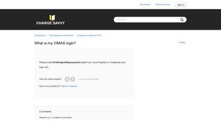What is my VIMAS login? – ChargeSavvy