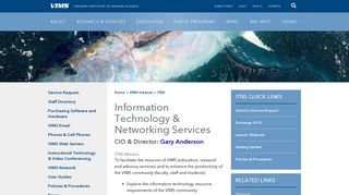 Information Technology & Networking Services | Virginia Institute of ...