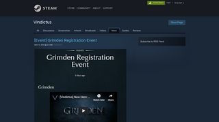Vindictus :: [Event] Grimden Registration Event - Steam Community