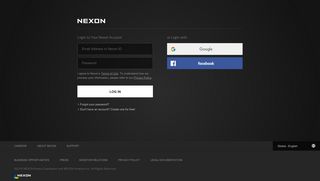 Nexon Account | Log In