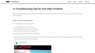 11 Troubleshooting Tips for Vine Video Problems - Wondershare