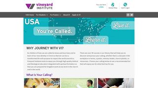 USA - Vineyard Institute