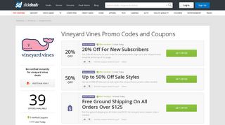 Vineyard Vines Promo Codes, Coupons and Deals | Slickdeals