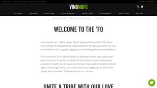 The Vinomofo Story | Vinomofo Australia