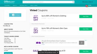 Vinted Coupons & Promo Codes 2019 - Offers.com