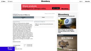 VINtek, Inc.: Private Company Information - Bloomberg
