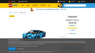 Bugatti Chiron - 42083 | Technic™ | LEGO Shop