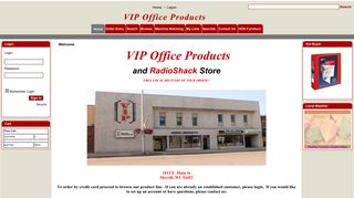 VIP Office Products and RadioShack Store