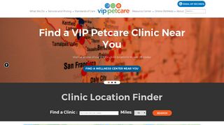 Find A Clinic | Pet Care & Veterinary Services | VIP Petcare
