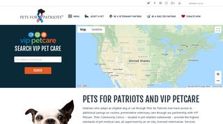 VIP Petcare - Pets for Patriots