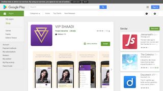 VIP SHAADI - Apps on Google Play