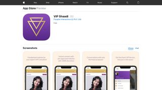 VIP Shaadi on the App Store - iTunes - Apple