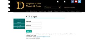 Charanga VIP Studio Sessions Login - Brighton & Hove Music & Arts