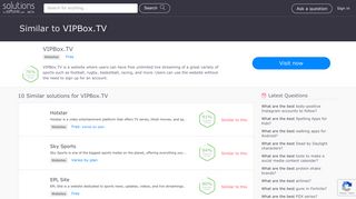 10+ Websites Like Vipbox.tv - Best Vipbox.tv Alternatives & Similar ...