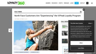 North Face Customers Are “Experiencing” the VIPeak ... - Loyalty360