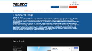 Toshiba VIPedge - Teleco Corporate