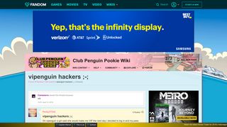 vipenguin hackers ;-; | Club Penguin Pookie Wiki | FANDOM powered ...