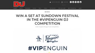 Win a set at Sundown festival in the #VIPenguin DJ Competition ...
