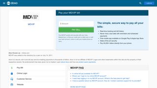MDVIP: Login, Bill Pay, Customer Service and Care Sign-In - Doxo