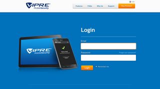 Sign In | VIPRE Mobile Security