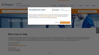 Client Services - Viracor Eurofins