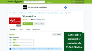 Virgin Active Reviews - ProductReview.com.au