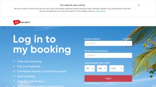 Manage my Booking | Virgin Holidays