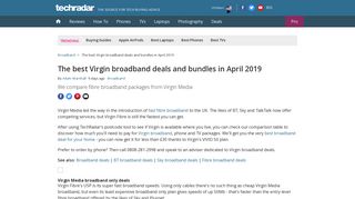 The best Virgin broadband deals in February 2019 | TechRadar