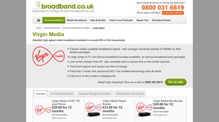Virgin Media - Broadband.co.uk