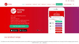 Virgin Money | Personal Loans | Spot Money Transfer App | Credit ...