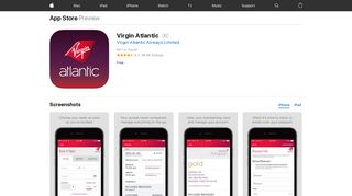 Virgin Atlantic on the App Store - iTunes - Apple