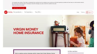 Home Insurance | Virgin Money UK