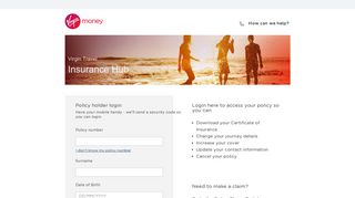 Home - Virgin Travel Insurance