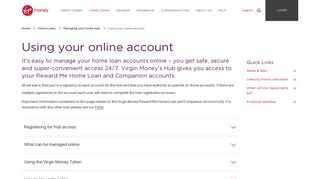 Using your Online Account | Virgin Money