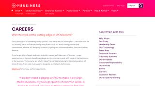 Careers - Virgin Media Business