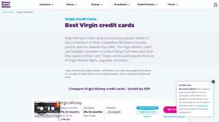 Virgin Money and Virgin Atlantic Credit Cards at MoneySupermarket