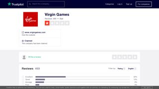 Virgin Games Reviews | Read Customer Service Reviews of www ...