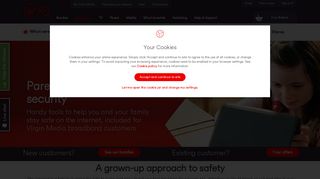 Parental controls and internet safety for children | Virgin Media