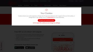 Fast and free WiFi hotspots | Save data on the go | Virgin Media
