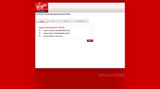 Virgin Mobile Broadband2Go: Activate