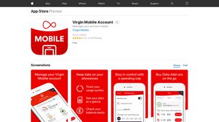 Virgin Mobile Account on the App Store - iTunes - Apple