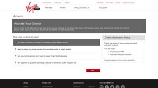 Activate - Virgin Mobile USA