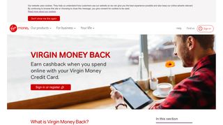 Virgin Money Back | Earn Cashback with your Credit Cards | Virgin ...