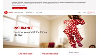 Life, Car, Travel & Pet insurance | Insurance | Virgin Money UK