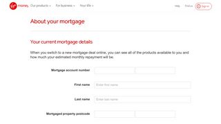 Mortgage Review Online - Switch your deal | Mortgages | Virgin ...